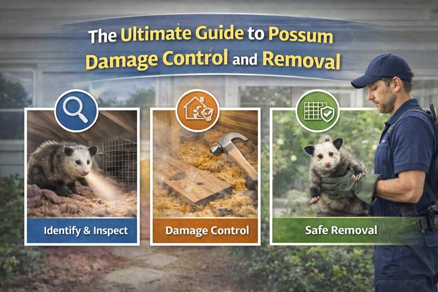The Ultimate Guide to Possum Damage Control and Removal